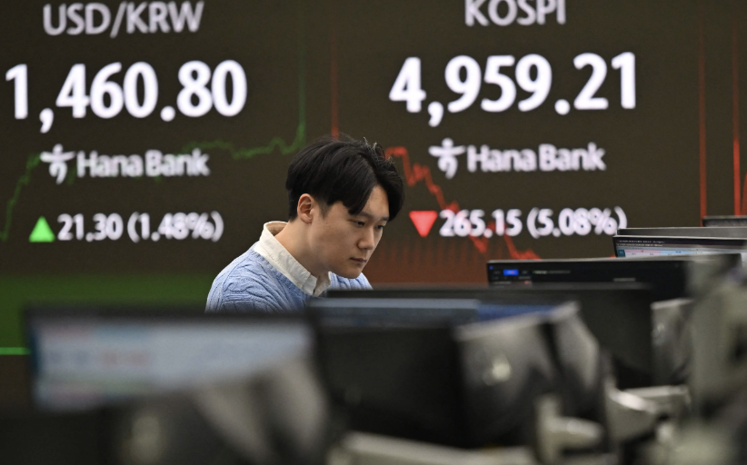 停火曙光引爆&ldquo;韩流&rdquo;! 存储芯片双雄领涨，韩国股指疯涨近10%触发熔断